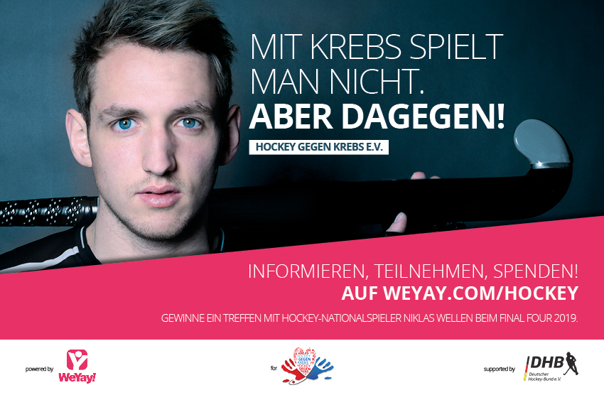 Hockey gegen Krebs